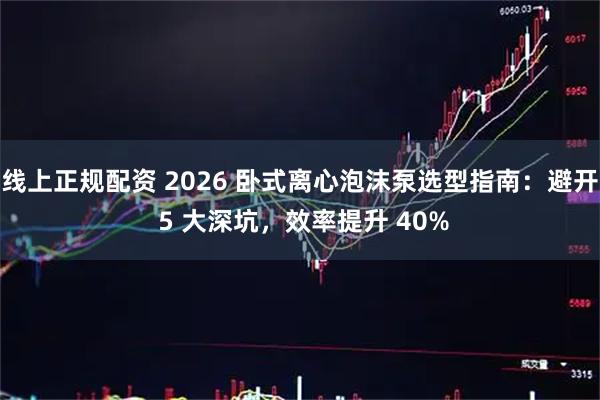 线上正规配资 2026 卧式离心泡沫泵选型指南：避开 5 大深坑，效率提升 40%